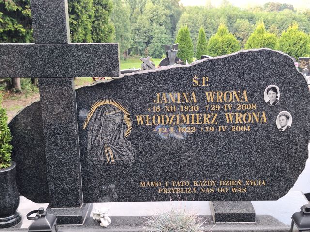 Włodzimierz Wrona 1922 Kalwaria Zebrzydowska - Grobonet - Wyszukiwarka osób pochowanych